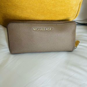 Michael Kors large leather wallet
